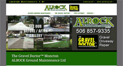 Desktop Screenshot of graveldoctornb.com
