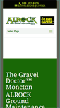 Mobile Screenshot of graveldoctornb.com